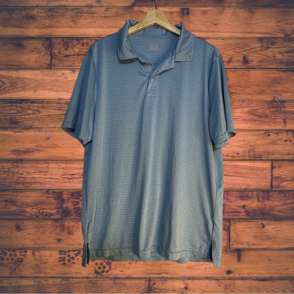 5 for $25🔥32 Cool Blue Polo Shirt‎ Large